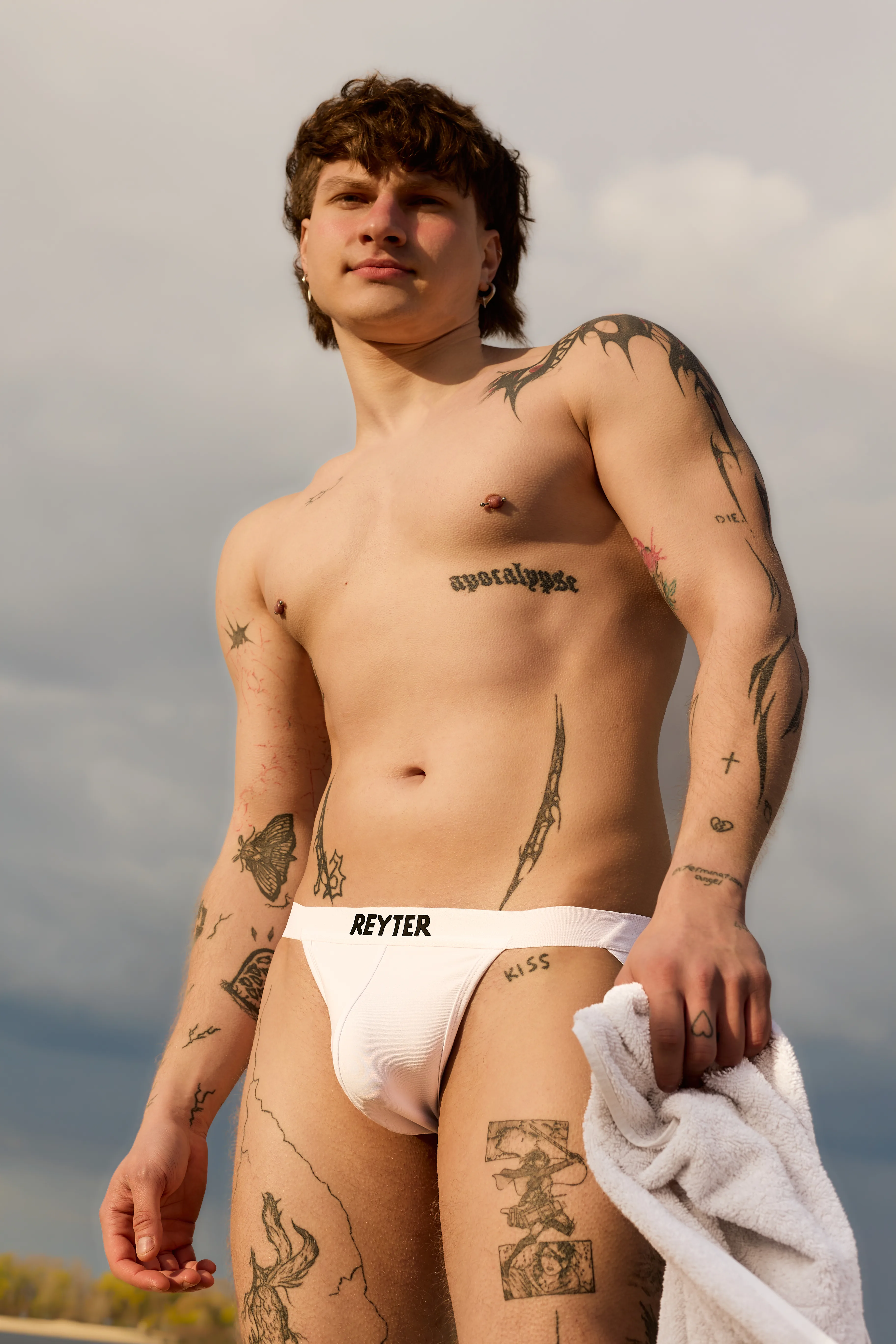 White Jockstrap